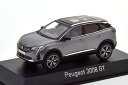 ノレブ 1/43 プジョー 3008 GT 2020 プラチナグレー NOREV 1:43 PEUGEOT 3008 GT 2020 PLATINUM GREY