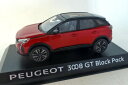 ノレブ 1/43 プジョー 3008 GT 2020 メタリックレッドNorev 1:43 Peugeot 3008 GT 2020 rojo metalizado