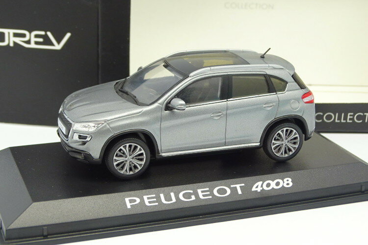 ノレブ 1/43 プジョー 4008 Grey Metallic