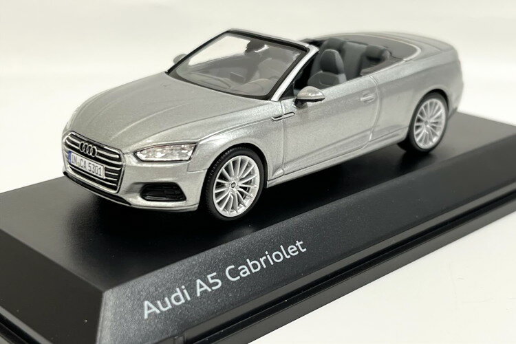 アウディ特注 ノレブ 1/43 アウディ A5 コンバーチブル フロレットシルバーNOREV 1:43 Audi A5 Convertible Floret Silver