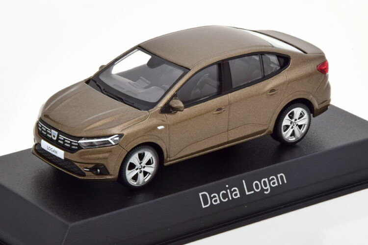 ノレブ 1/43 ダチア・ロガン 2021 ブラウンメタリックNorev 1:43 Dacia Logan 2021 brownmetallic