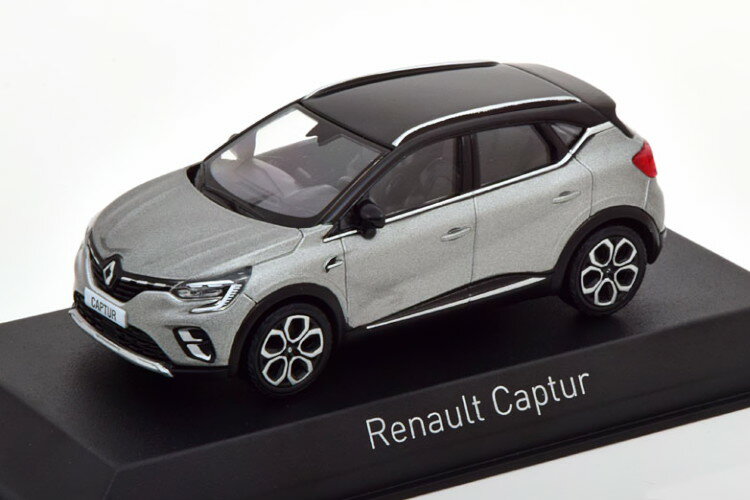 ノレブ 1/43 ルノー キャプチャー 2020 グレーメタリックNorev 1:43 Renault Captur 2020 greymetallic black