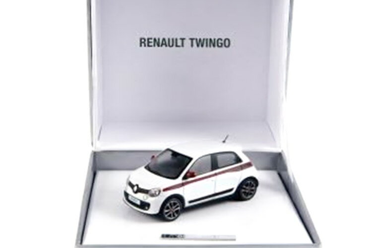 ノレブ 1/43 ルノー トゥインゴ ジェネレーション 3 2014 ホワイト 3000台限定Norev 1:43 Renault Twingo Generation 3 2014 white Limitation 3000 pcs.