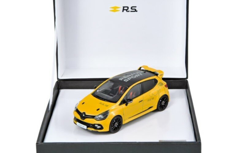 mu 1/43 m[ R.S. 16 2016 CG[ 1500NOREV 1:43 Renault R.S. 16 2016 yellow Limitation 1500 pcs.