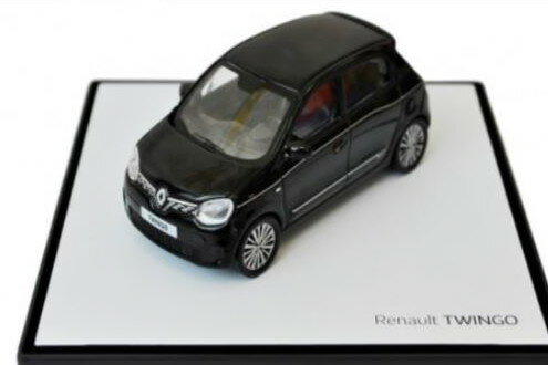 ノレブ 1/43 ルノー トゥインゴ ジェネレーション 3 フェイスリフト 2019 ブラックNorev 1:43 Renault Twingo Generation 3 Facelift 2019 black