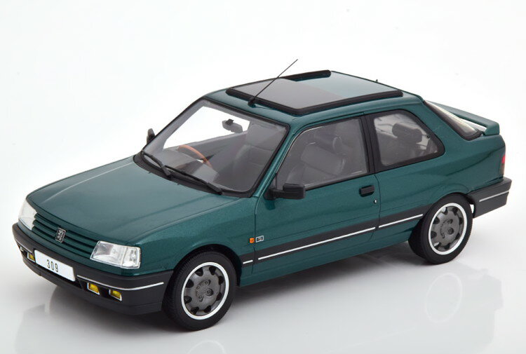 ノレブ 1/18 プジョー 309 GTi RHD Goodwood 1991 ダークグリーンメタリック Peugeot darkgreen-metallic Limited Edition 1000 pcs