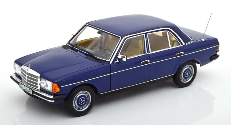 ノレブ 1/18 メルセデス ベンツ 200 W123 サルーン 1982 ブルー Norev 1:18 Mercedes 200 W123 Saloon 1982 blue