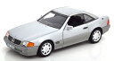 ノレブ 1/18 メルセデス ベンツ 500 SL R129 取り外し可能ハードトップ付き 1989-1995 シルバー メルセデス特別版 Norev 1:18 Mercedes 500 SL R129 with removable Hardtop 1989-1995 silver special edition of Mercedes