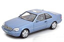 ノレブ 1/18 メルセデスベンツ CL 600 クーペ C140 1996-1998年 パール ブルー メタリック Norev 1:18 Mercedes Benz CL 600 Coupe C140 year 1996-1998 pearl blue metallic