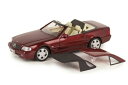 ノレブ 1/18 メルセデスベンツ 500 SL R129 フェイスリフト 1998 レッドNorev 1:18 Mercedes Benz 500 SL R129 Facelift 1998 amber red