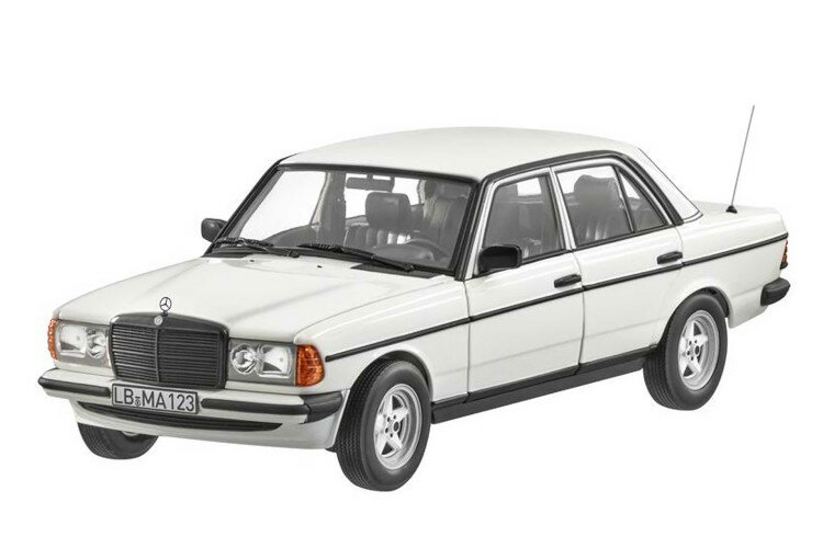 mu 1/18 ZfXExc 200 W123 1980 zCg 1000Norev 1:18 Mercedes-Benz 200 (W123) 1980 classic white Limitation 1000 pcs.