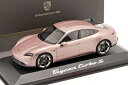 ミニチャンプス 1/43 ポルシェ タイカン ターボ S 2020 フローズンベリー メタリックMinichamps 1:43 Porsche Taycan Turbo S 2020 frozenberry metallic