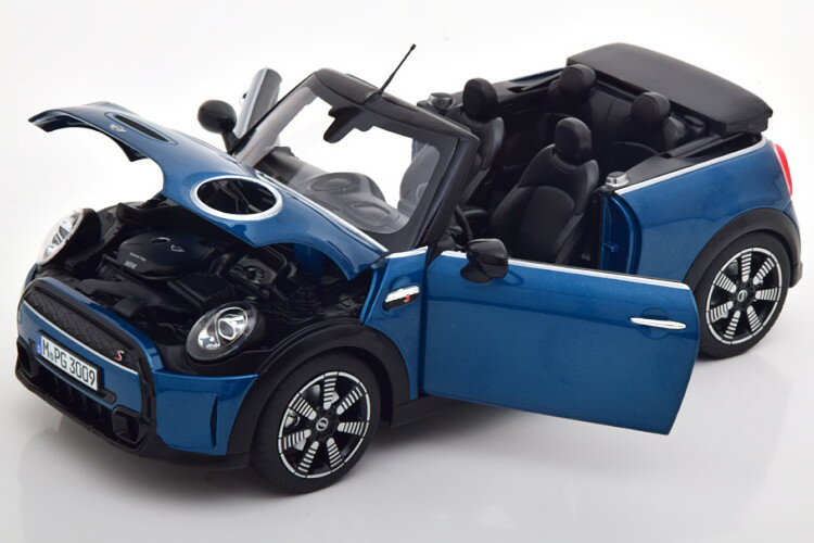 mu 1/18 ~jN[p[ S Ro[`u 2020 u[^bN XyVGfBV JNorev 1:18 Mini Cooper S Convertible 2020 bluemetallic special edition of Mini