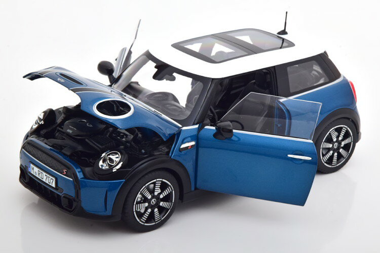 Υ 1/18 ߥ˥ѡ S С֥ 2020 ֥롼᥿å ֥å ڥ륨ǥ Norev 1:18 Mini Cooper S 2020 bluemetallic black special edition of Mini