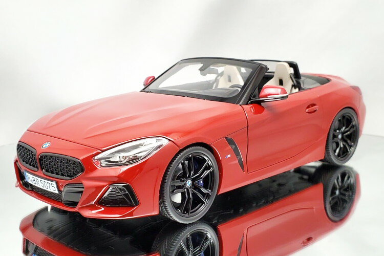 ノレブ 1/18 Z4 (G29) M40i ロードスター 2019 レッド ディーラー版モデルNorev 1:18 BMW Z4 (G29) M40i Roadster 2019 Red Dealership Edition Model