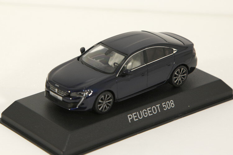 ノレブ 1/43 プジョー 508 2018 ダークブルー NOREV PEUGEOT　訳アリ