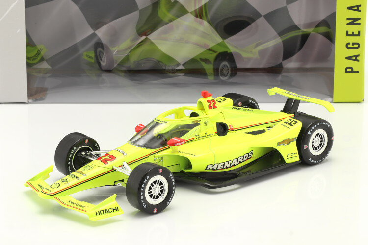 Greenlight 1/18 シボレー #22 インディカー シリーズ 2020 サイモン・パジェノGreenlight 1:18 Chevrolet #22 IndyCar Series 2021 Simon Pagenaud