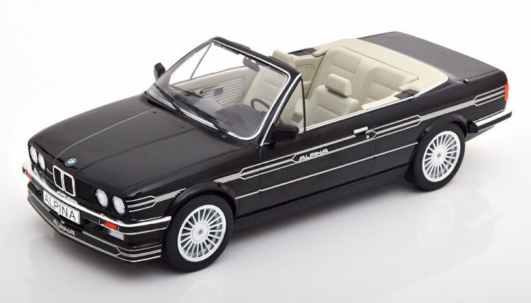 MCG 1/18 BMW Asi C2 2.7 JuI 1986 ubNMCG 1:18 BMW Alpina C2 2.7 Cabriolet 1986 schwarz