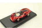 ピーコ 1/64 デ・トマソ P72 レジン スケール モデル ソウルレッド 1000台限定 Peako Model 1:64 De Tomaso P72 resin scale model Soul Red Limited Edition 1,000pcs.