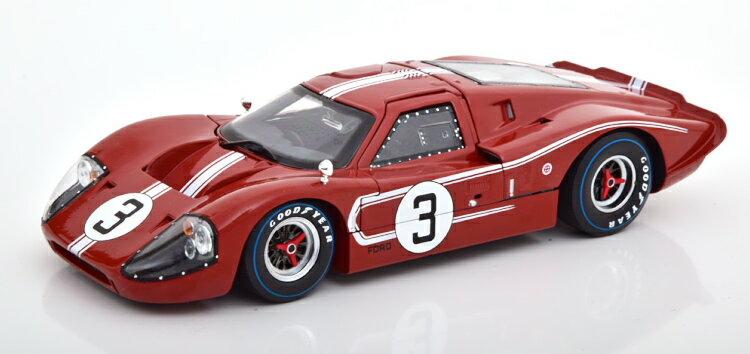 Shelby Collectibles 1/18 フォード GT40 MK 4 #3 ル・マン 1967 Ford 24h Le Mans Andretti/Bianchi