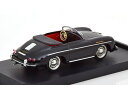 Brumm 1/43 ポルシェ 356 スピードスター 1952 ブラック Porsche Speedster black 2