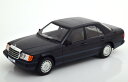 MCG 1/18 メルセデスベンツ 300 E W124 サルーン 1984 ブラックメタリック MCG 1:18 Mercedes 300 E W124 Sa...