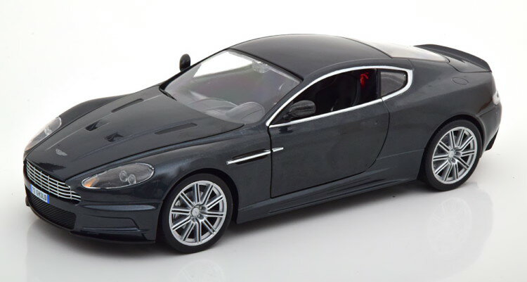 Ertl/Auto World 1/18 アストンマーティン DBS 007慰めの報酬 ジェームズボンド メタリックグレー Ertl/Auto World 1:18 Aston Martin DBS Quantum of Solace greymetallic James Bond