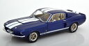 ソリド 1/18 フォード シェルビーマスタング GT500 1967 メタリックブルー ホワイト Solido 1:18 Ford Shelby Mustang GT500 1967 bluemetallic white