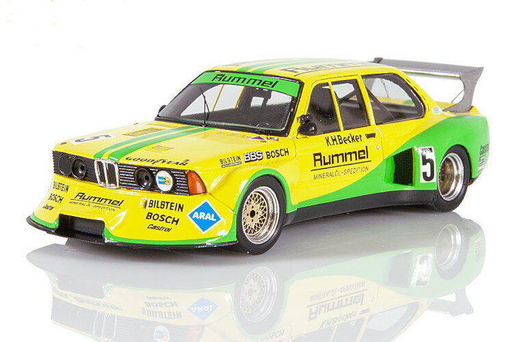 スパーク 1/43 BMW 320 ターボ Gr.5 4° Div.2 DRM ノリスリンク 1981 K-H.ベッカー レースランド Spark 1:43 BMW 320 Turbo Gr.5 Rummel Mineralöl Spedition 4° Div.2 DRM Norisring 1981 Karl-Heinz Becker Raceland Gold Edition