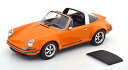 KK-SCALE 1/18 シンガー 911 タルガ オレンジ 750台限定 KK-Scale 1:18 Singer 911 Targa orange Limited Edition 750 pcs