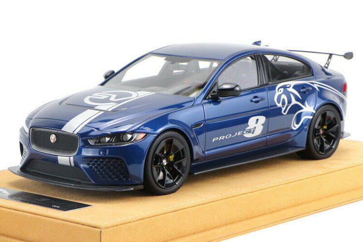 㥬 1/18 㥬 XE SV ץ8 ֥롼 Jaguar XE SV Project 8 Blue