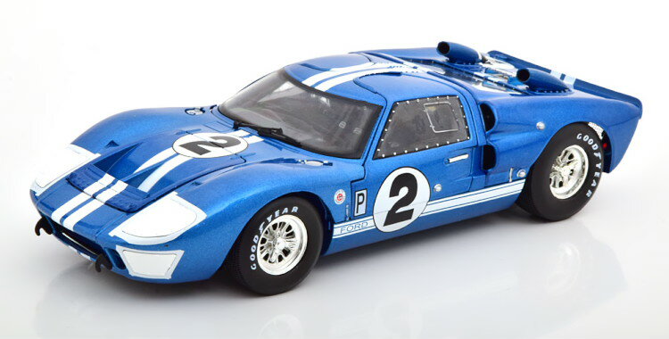 Shelby Collectibles 1/18 フォード GT40 MK 2 #2 セブリング12時間レース 1966 Shelby Collectibles 1:18 Ford GT40 MK 2 #2 12h Sebring 1966