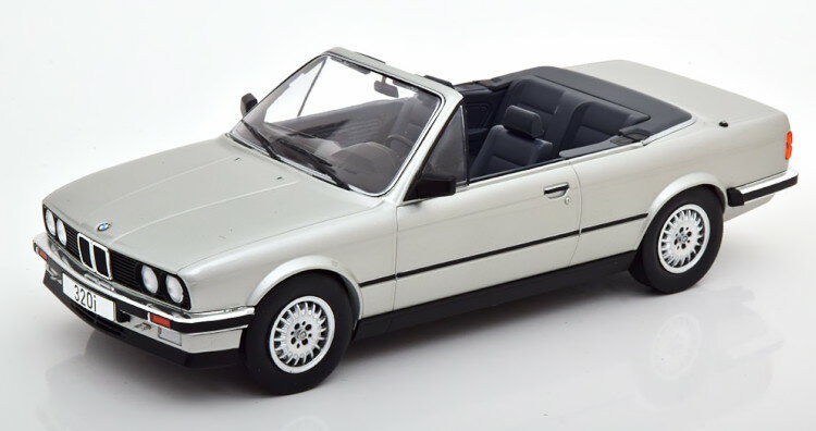 MCG 1/18 BMW 3V[Y E30 Ro[`u 1985 Vo[ MCG 1:18 BMW 3er Serie E30 Convertible 1985 silver