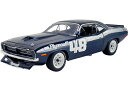 GMP/ACME 1/18 プリマス AAR クーダ #48 パイロットカー ブルー ホワイト 562台限定 GMP/ACME 1:18 Plymouth AAR CUDA No 48 Pilot Car blue white Limited Edition 562 pcs