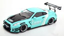 ソリド 1/18 日産 GT-R R35 LB Works ミント カーボンSolido 1:18 Nissan GTR R35 LB Works mint carbon