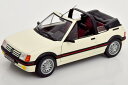 ソリド 1/18 プジョー 205 CTI コンバーチブル 1989 ホワイトSolido 1:18 Peugeot 205 CTI Convertible 1989 white