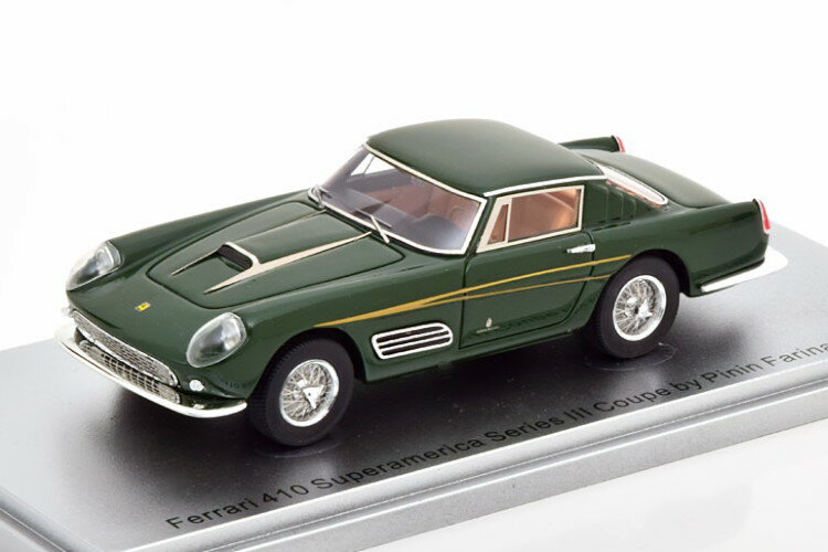 KESS 1/43 tF[ 410 X[p[AJ V[Y3 1958 _[NO[ 250Kess 1:43 Ferrari 410 Superamerica Series 3 1958 darkgreen Limited Edition 250 pcs