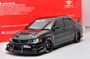 Super A 1/18 三菱 ランサー エボリューション 9 EVO9 ブラックSuper A 1:18 Mitsubishi Lancer Evolution IX EVO9 BLACK