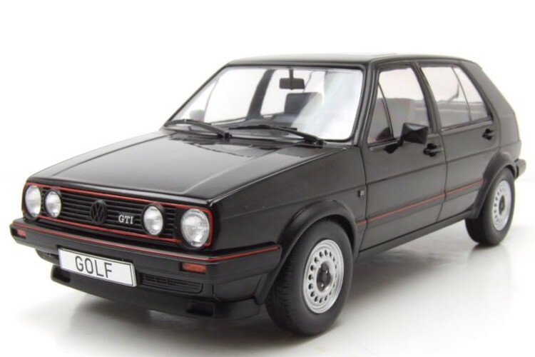 fJ[O[v 1/18 tHNX[Q St 2 GTI 5hA 1984 ubNModelcar Group 1:18 Volkswagen VW Golf II GTI 5-door 1984 black