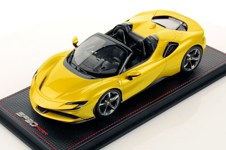 MR MODELS 1/18 tF[ SF90 XpC_[ Xg_[ nCubg 1000hp 2019 CON VETRINA CG[ 99 V[P[XtMR-MODELS 1:18 FERRARI SF90 SPIDER STRADALE HYBRID 1000hp 2019 CON VETRINA YELLOW LIMITED 99 ITEMS WITH SHOWCASE