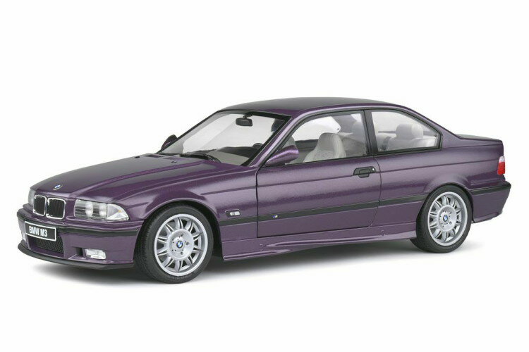 ソリド 1/18 BMW M3 E36 クーペ 1994 パープルSolido 1:18 BMW M3 (E36) Coupe 1994 Daytona purple