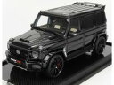 MotorHelix 1/18 メルセデス・ベンツ Gクラス G63 6.0 ツインターボ 800 ブラバス 789 CV 2019 ブラック 299台限定MOTORHELIX 1/18 MERCEDES BENZ G-CLASS G63 6.0 BITURBO 800 BRABUS (789 CV) 2019 BLACK LIMITED 299 ITEMS