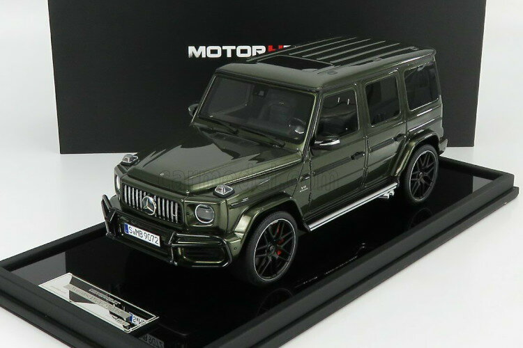 MotorHelix 1/18 ZfXExc GNX G63 AMG V8 cC^[{ 2019 I[u O[ 66 MOTORHELIX 1/18 MERCEDES BENZ G-CLASS G63 AMG V8 BITURBO 2019 OLIVE GREEN 99 LIMITED 66 ITEMS