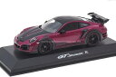 テックアート 1/43 GT ストリート R テックアート コレクション スタールビー 50台限定　ポルシェ 911 992 ターボS ベースTECHART 1:43 GT street R TECHART Collection Sternrubin Limited Edition 50