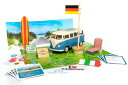 Franzis 1/24 フォルクスワーゲン アドベントカレンダー VW Bulli T1 ホワイト/ブルー 1963Franzis 1:24 Volkswagen Advent calendar VW Bulli T1 white / blue 1963