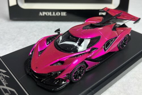 ピーコ 1/64 アポロ オートモービル アポロ IE フラッシュピンク 500台限定PEAKO MODEL 1:64 Apollo Automobil Apollo IE Flash Pink 500pcs. Limited Edition