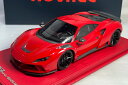 ピーコ 1/18 フェラーリ ノビテック F8 トリビュート N-LARGO 2021 レッド 300台限定PEAKO 1:18 Ferrari Novitec...