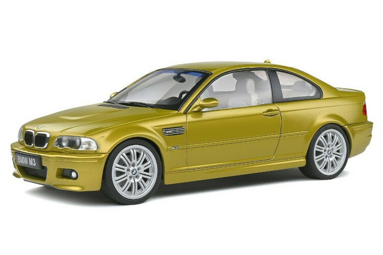 ソリド 1/18 BMW M3 E46 2000フェニックスイエローSolido 1:18 BMW M3 E46 2000 phoenix yellow