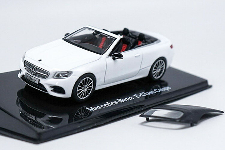 ベンツ特注 1/43 メルセデス ベンツ Eクラス C238 カブリオレ ホワイト 2021Mercedes-Benz 1:43 E-Class Coupe Cabriolet White