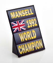 F1 レジェンド 1/18 ピットボード ウェルトマイスター 1992 マンセルF1 Legends 1:18 Pitboard Weltmeister 1992 Mansell